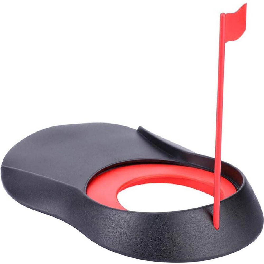 Mini Indoor Putting Hole Cup y Flag Putting Trainer (ESG15547)