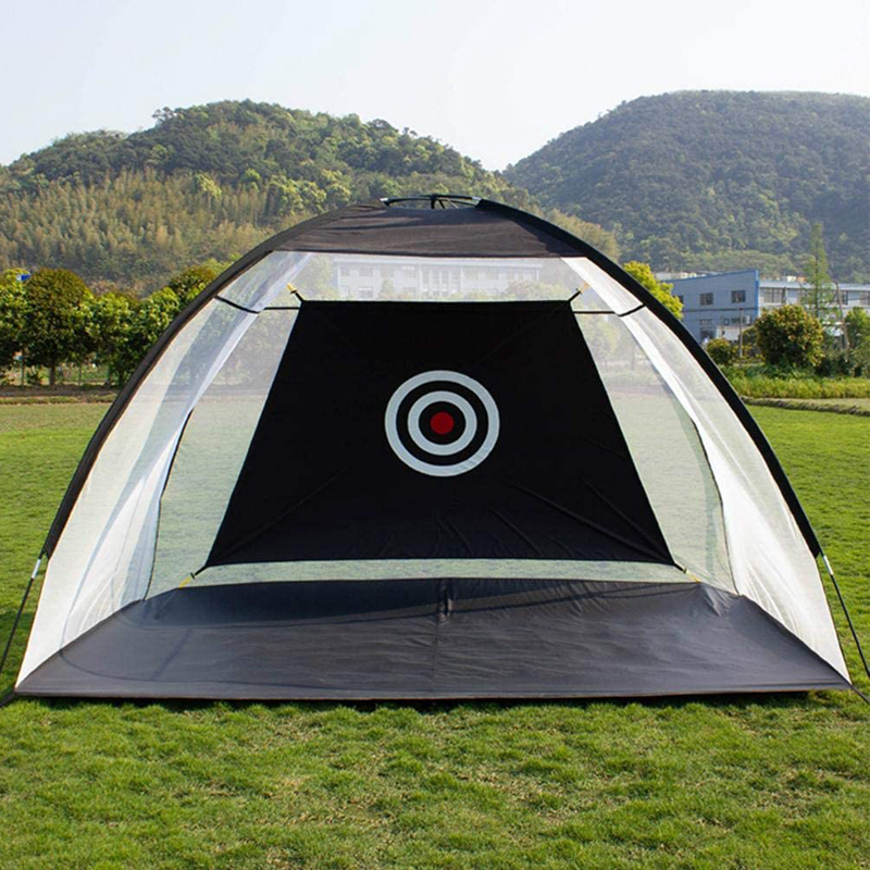 Portable Pop-up Golf Hitting Practice Target Net Indoor Outdoor (ESG15149)