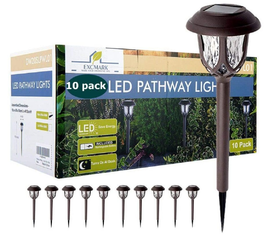 Luces decorativas impermeables de estaca LED con alimentación solar (ESG17323)